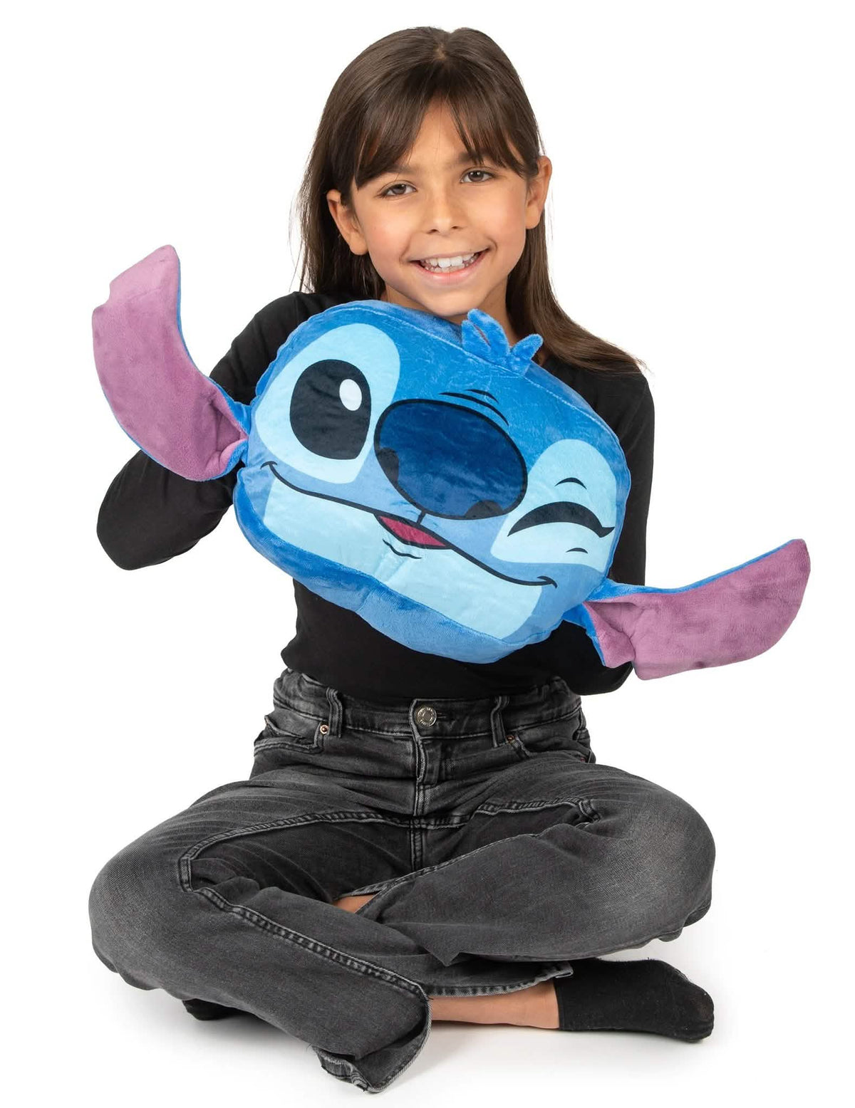 Stitch™ fleece deken en kussen set