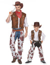 Déguisement de couple cowboy père / fils