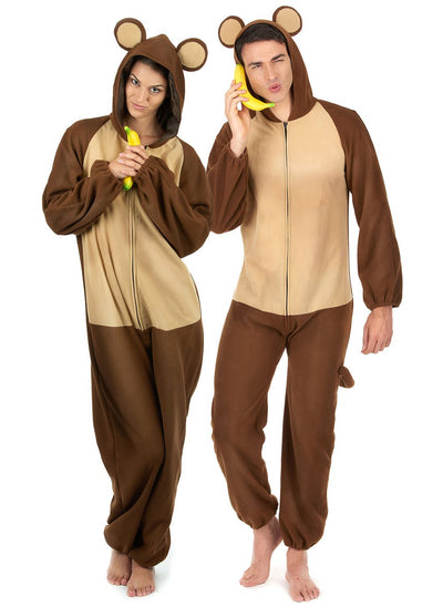 Déguisement de couple singe