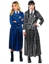 Déguisement de couple uniforme scolaire Mercredi Addams™