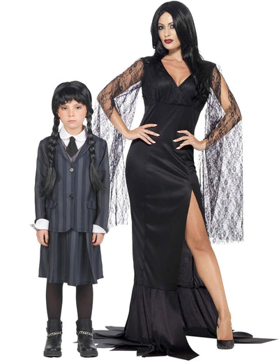 Déguisement de couple famille morbide mère et fille Halloween