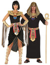 Zwart Egyptisch koppelkostuum voor volwassenen