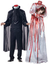 Déguisement de couple sans tête adulte