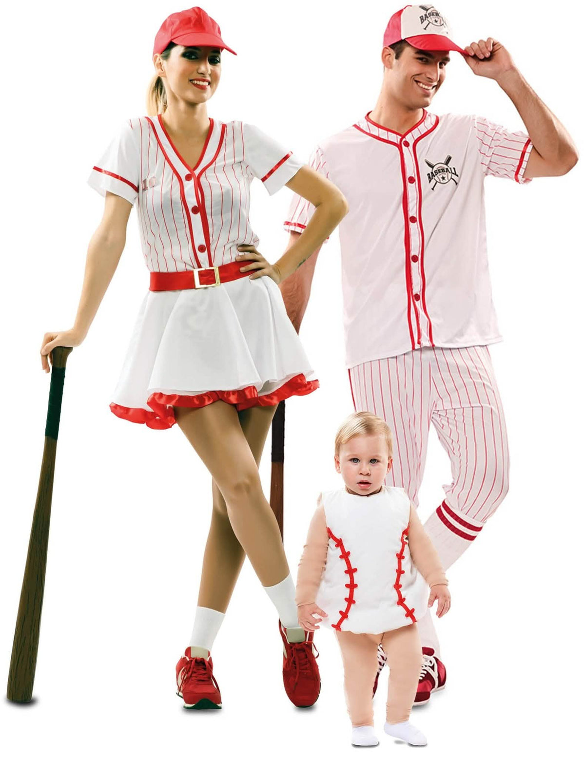 Déguisement de famille baseball