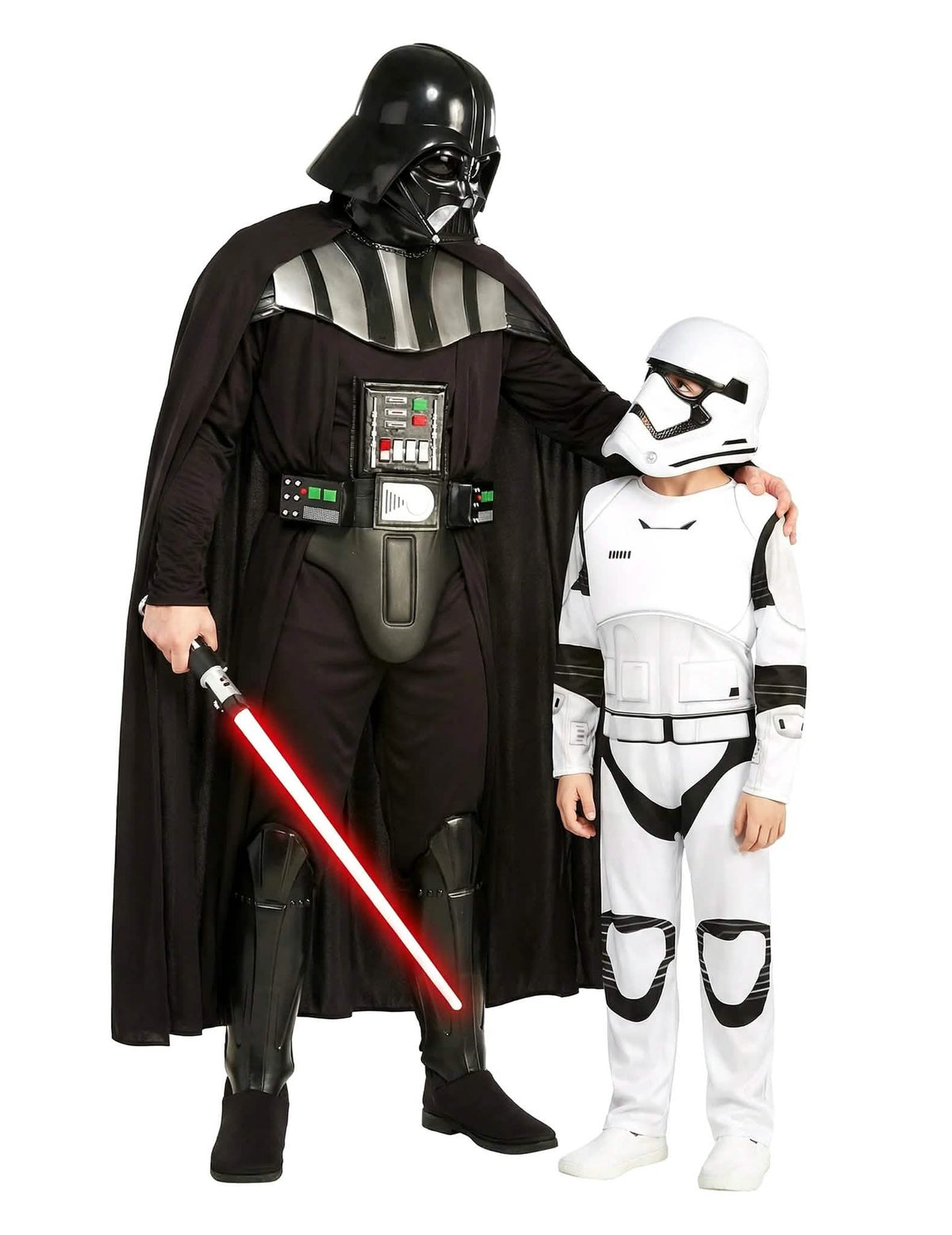 Darth Vader™ en Stormtrooper™ kostuum voor ouder en kind