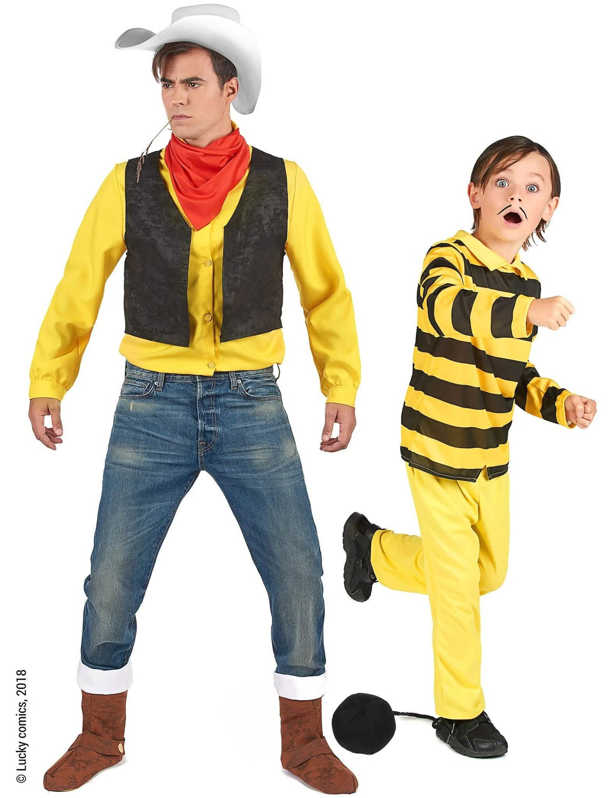 Lucky Luke™ en Dalton koppelkostuum