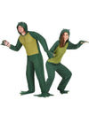 Koppelkostuum jumpsuit met kikkermuts