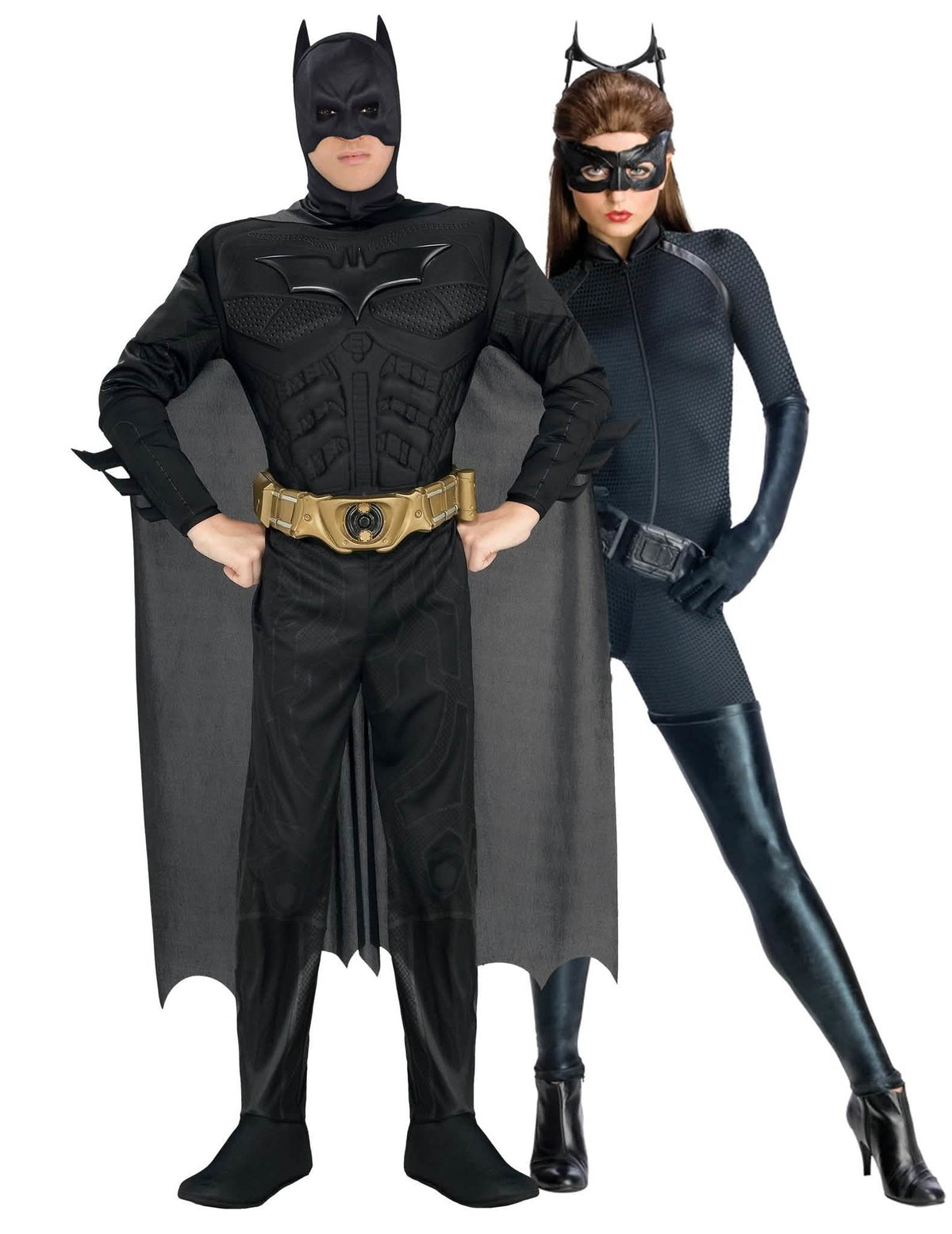 Batman™ en Catwoman™ paar kostuum