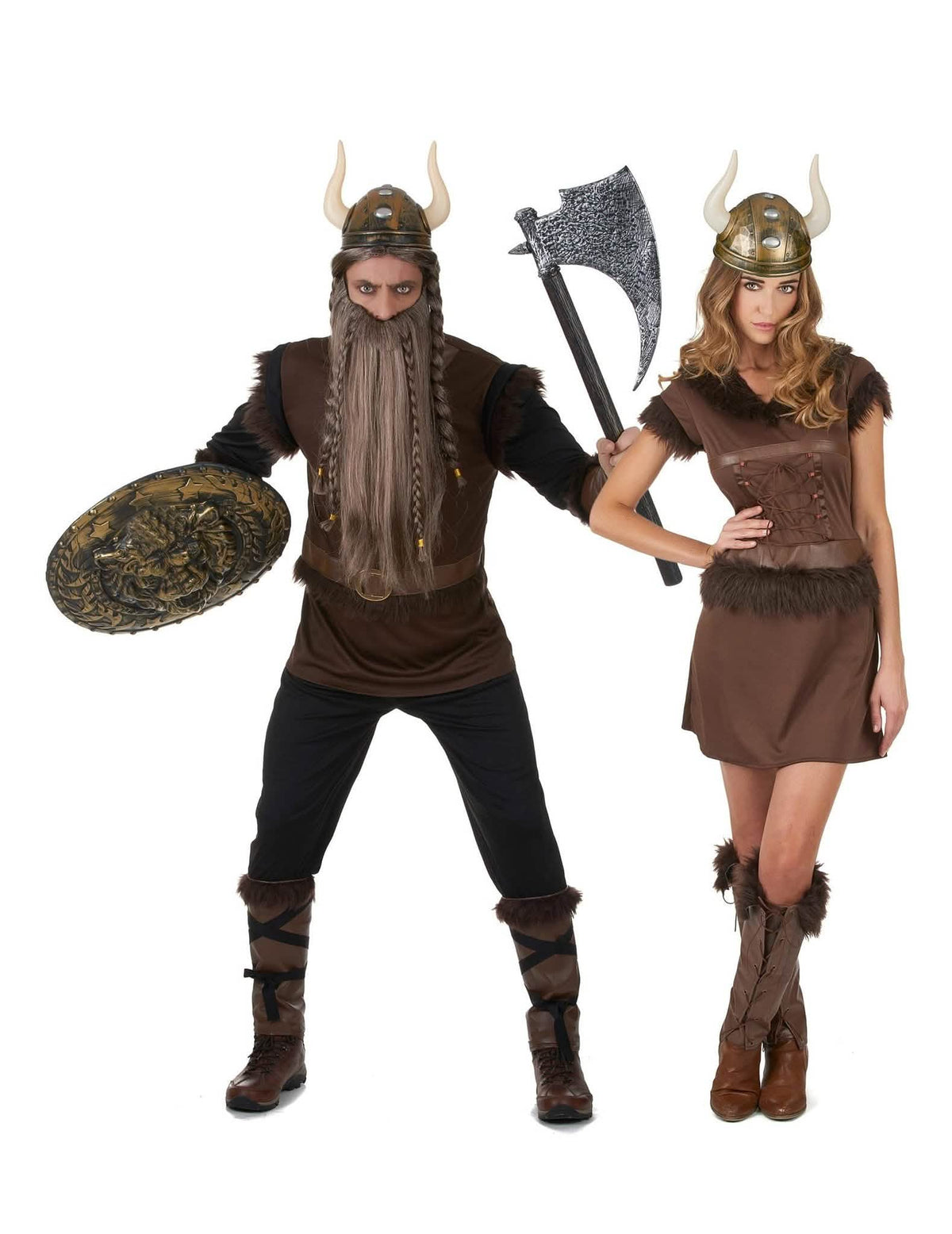 Viking koppelkostuum voor volwassenen