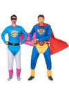 Super Connard en Super Buveur koppelkostuum