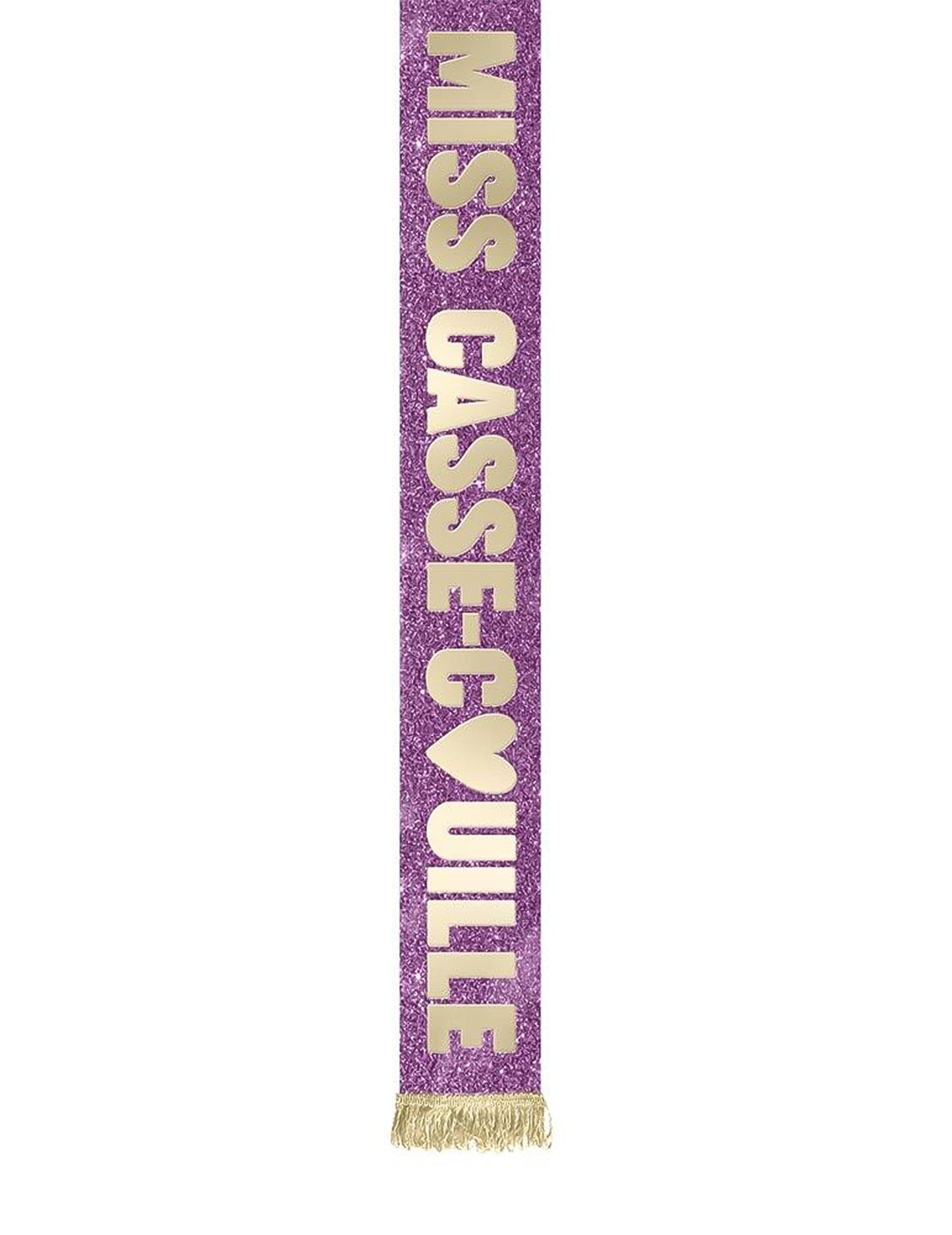 Set accessoires miss casse-couille écharpe et diadème