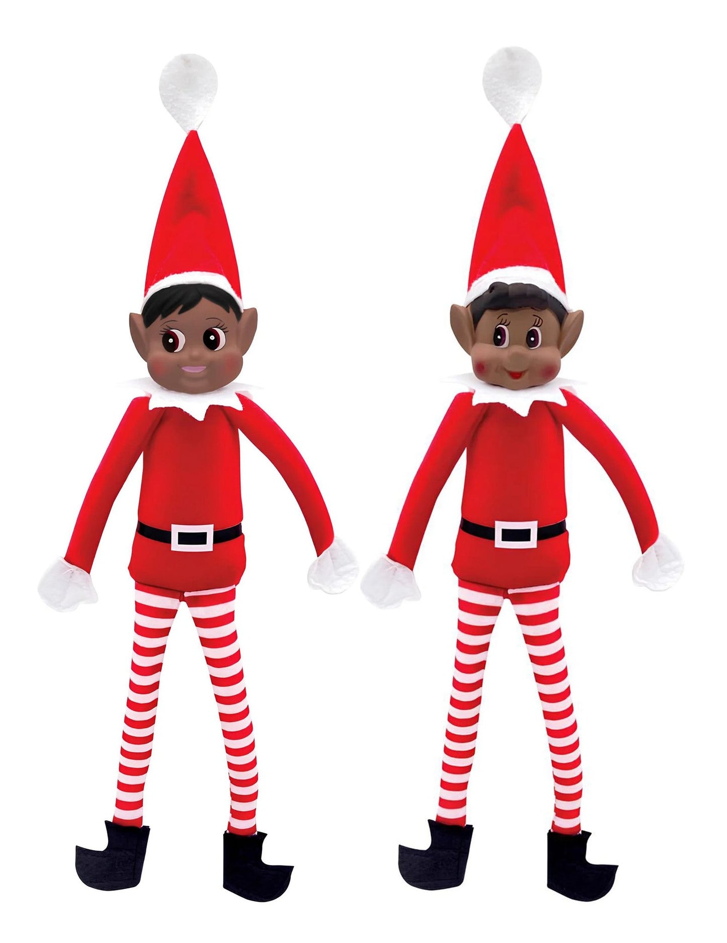 Duo lutins farceurs de Noël Pimpon et Clochette