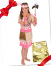 Indiaas kostuum geschenkdoos met accessoires voor meisjes