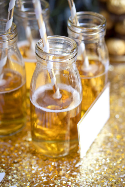 12 bouteilles en verre Candy bar