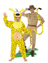Déguisement de couple Marsupilami™ et Explorateur parent et enfant