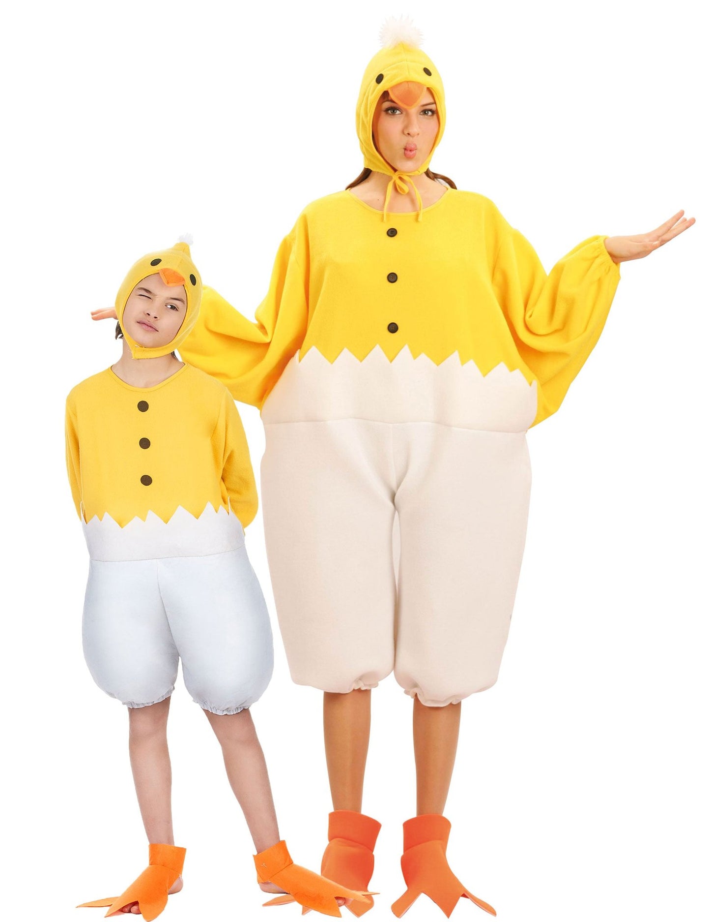 Koppels Kostuums Kuiken ouders en kinderen