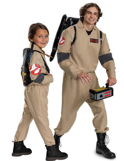 Déguisement de couple Chasseur Ghosbusters™ parent et enfant