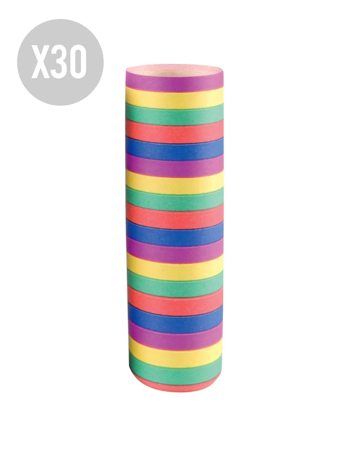30 rouleaux serpentins 4 m