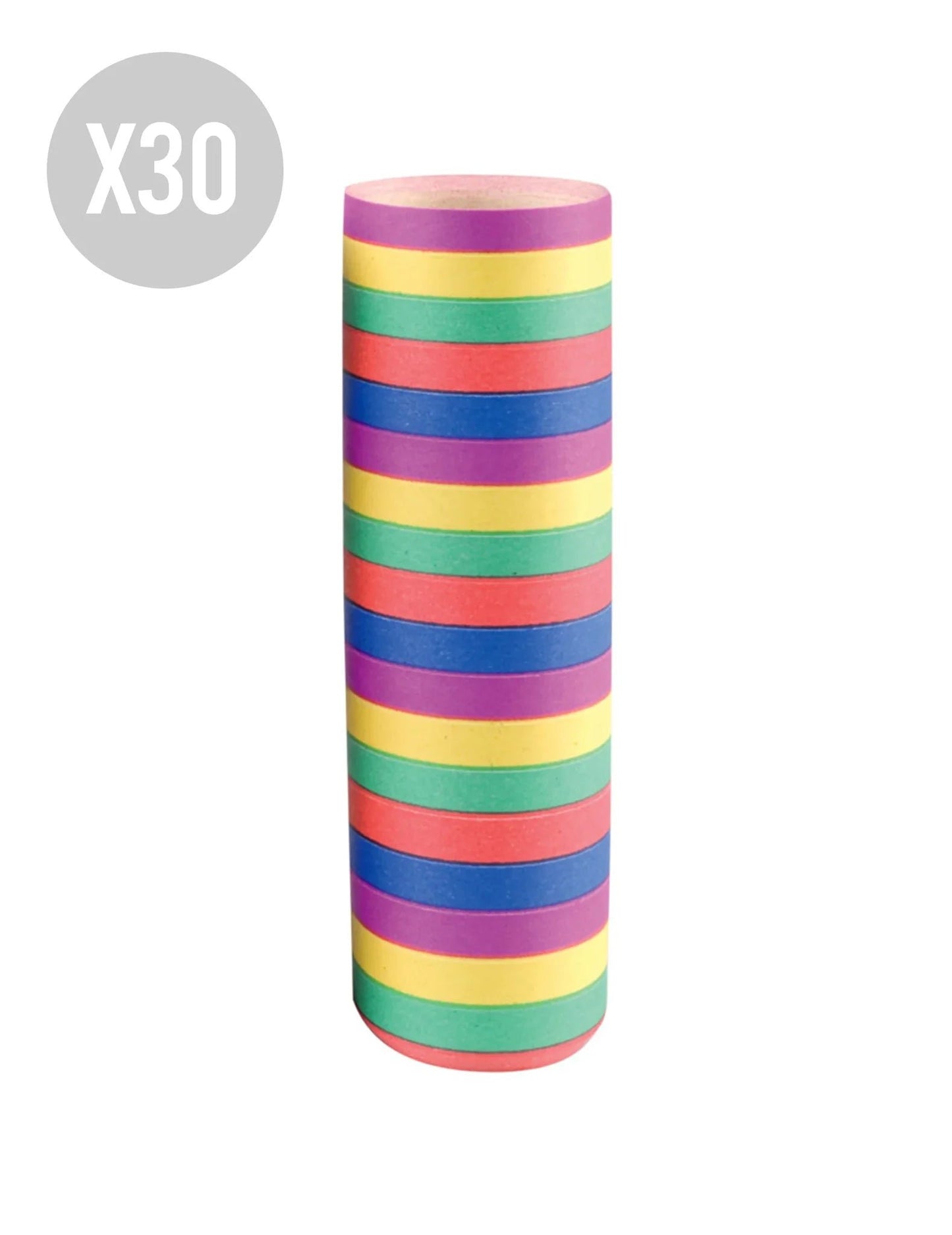 30 rollen serpentines 4 m