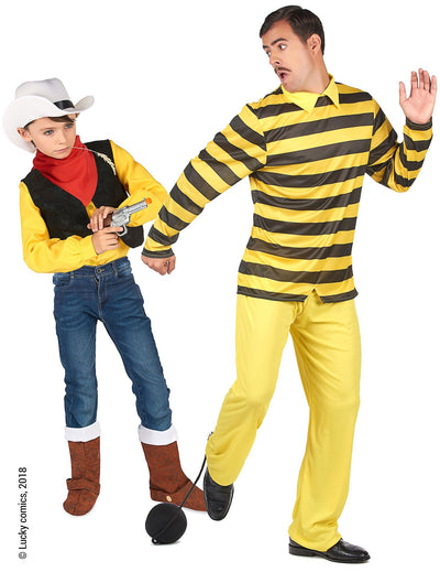 Déguisement de couple Dalton et Lucky Luke™ père fils