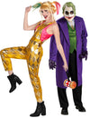 Déguisement de couple Harley Quinn Birds of Prey™ et Joker The Dark Knight™  Halloween adulte