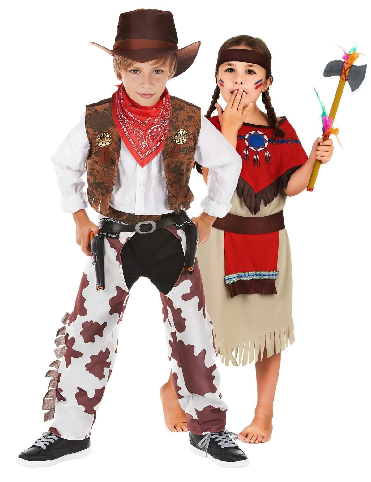 Cowboy en Indianenkostuum voor Kinderen
