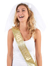 Accessoireset sjerp en bruidssluier voor dames