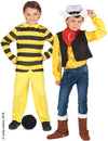 Déguisement de couple Dalton et Lucky Luke™ enfants