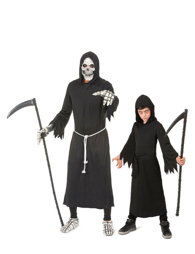 Déguisement de couple faucheur père/fils