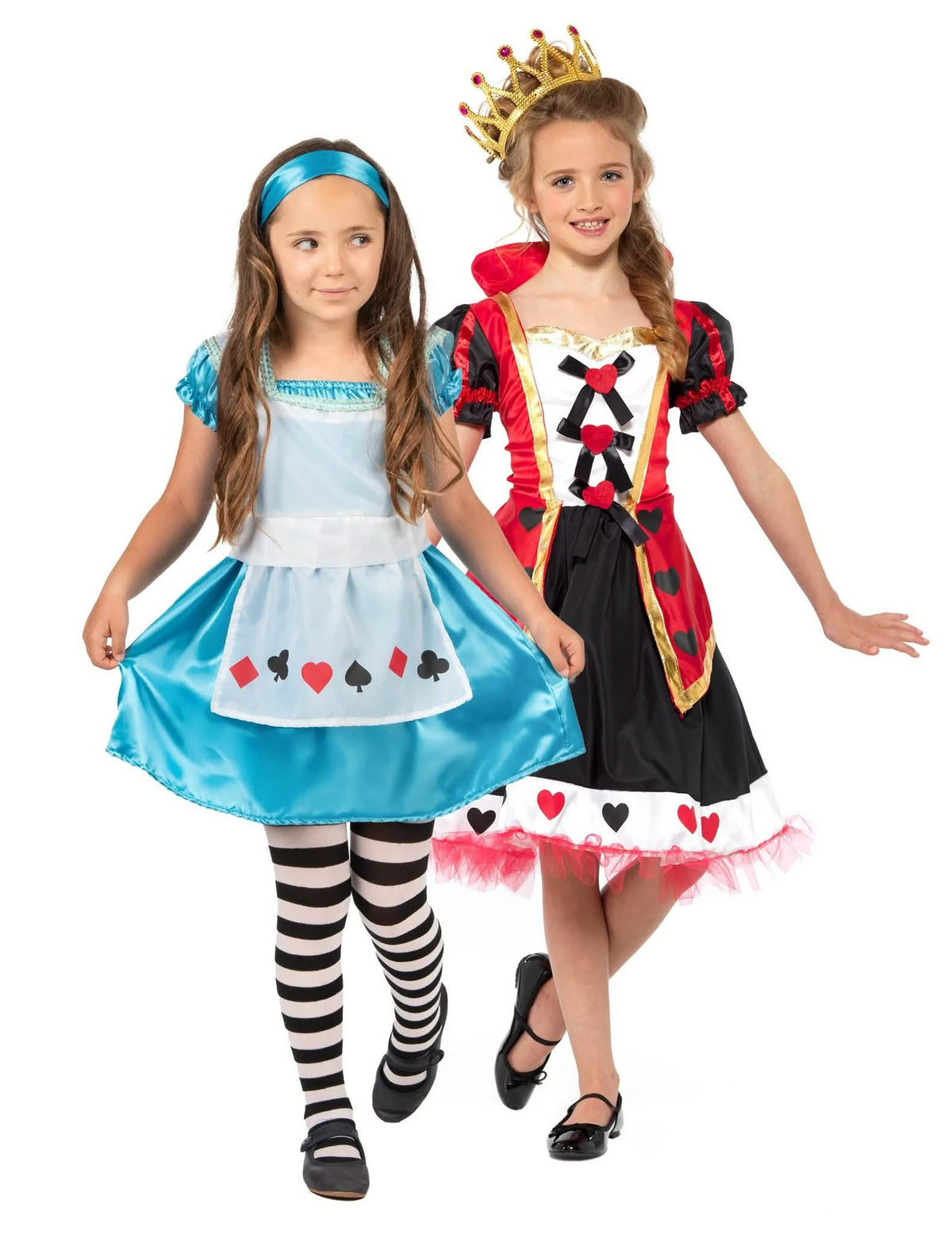 Alice en de Hartenkoningin kostuum voor kinderen