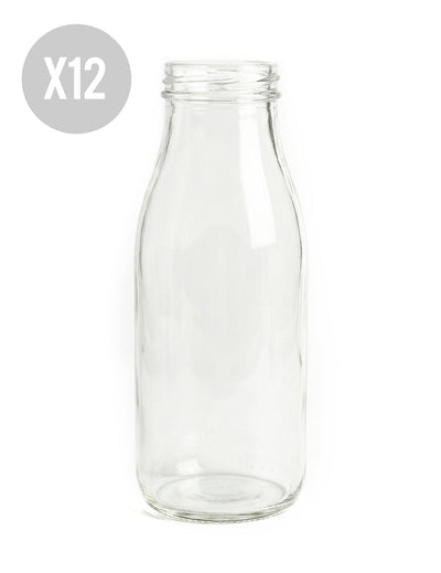 12 bouteilles en verre Candy bar