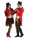 Déguisement de couple Monsieur Madame Loyal squelette adulte