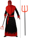 Pack déguisement diable avec fourche Halloween