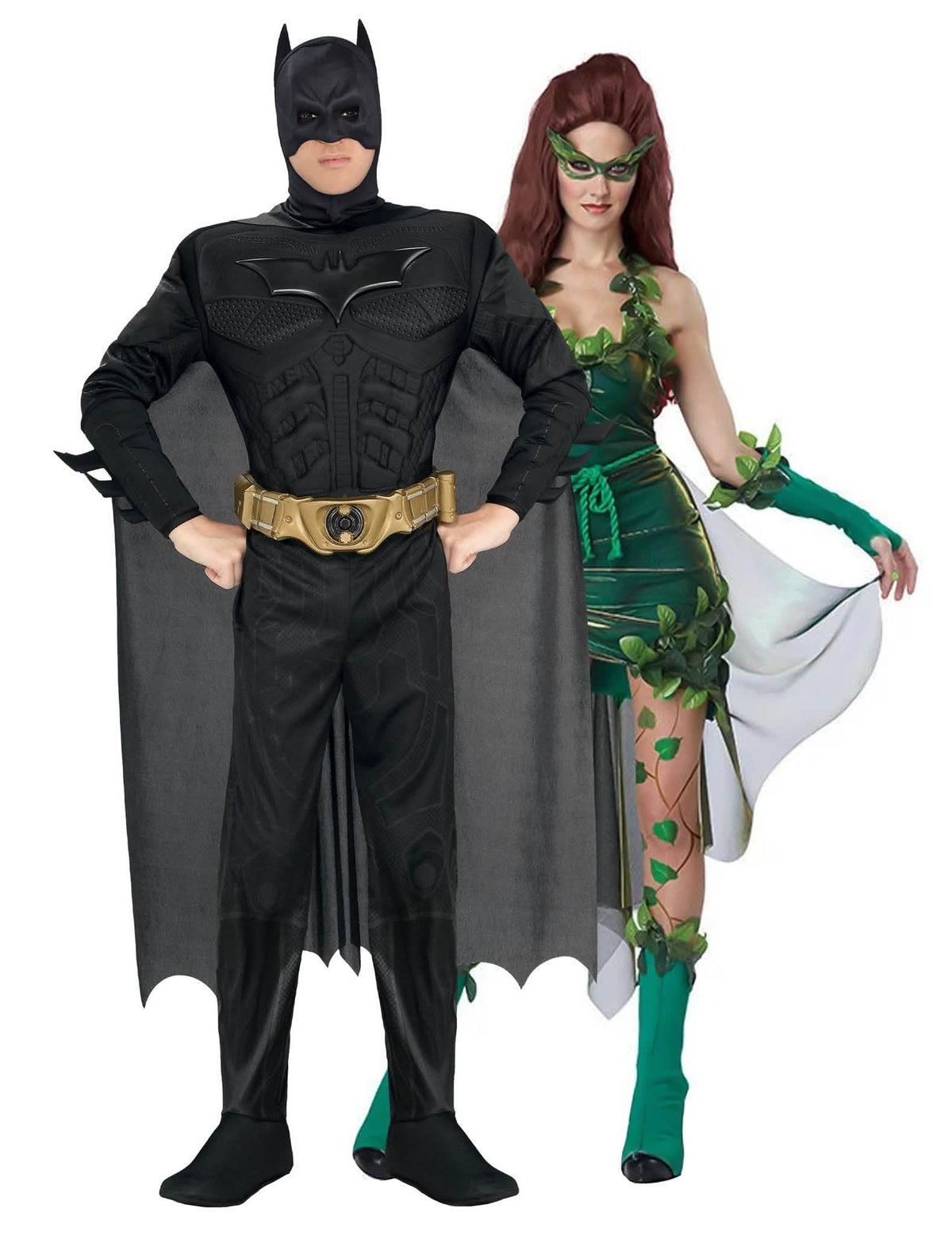 Déguisement de couple Batman™ et l'empoisonneuse adulte