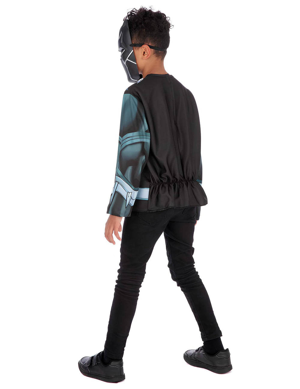 Vue de dos du top avec masque Black Panther