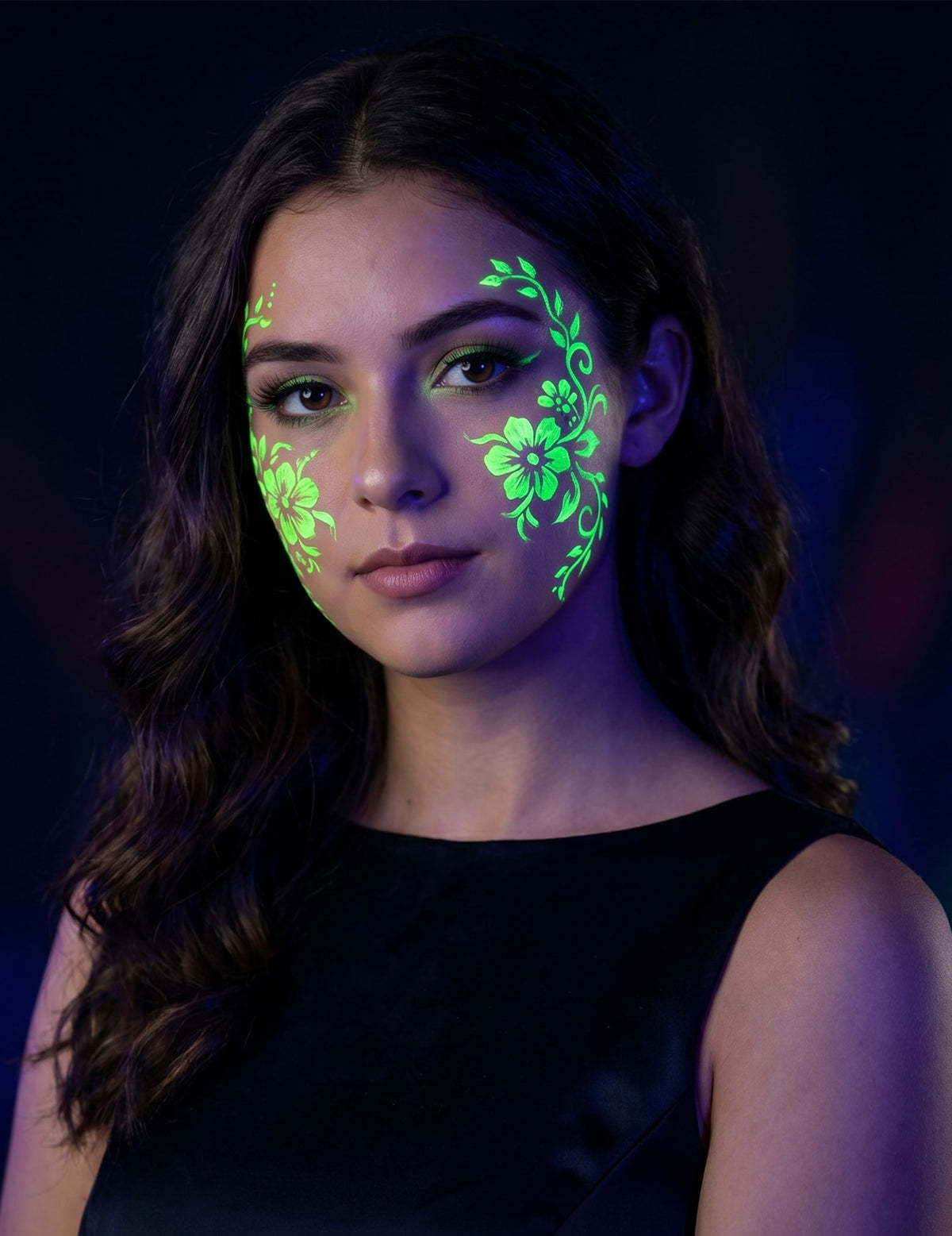 UV groene neon make-up tube