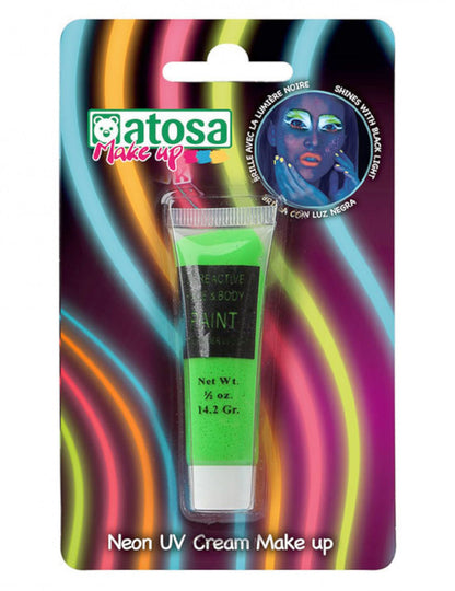 UV groene neon make-up tube