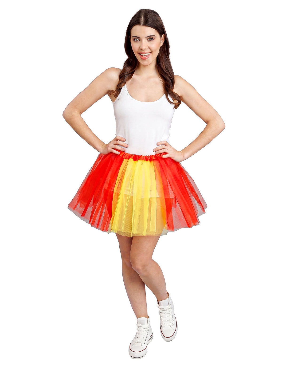Tutu supporter rouge et jaune Espagne 39 cm