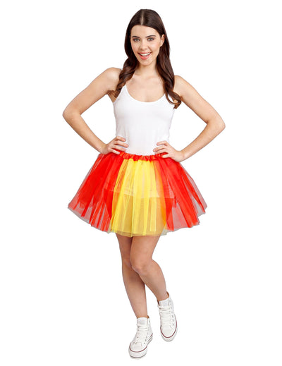 Tutu supporter rouge et jaune Espagne 39 cm
