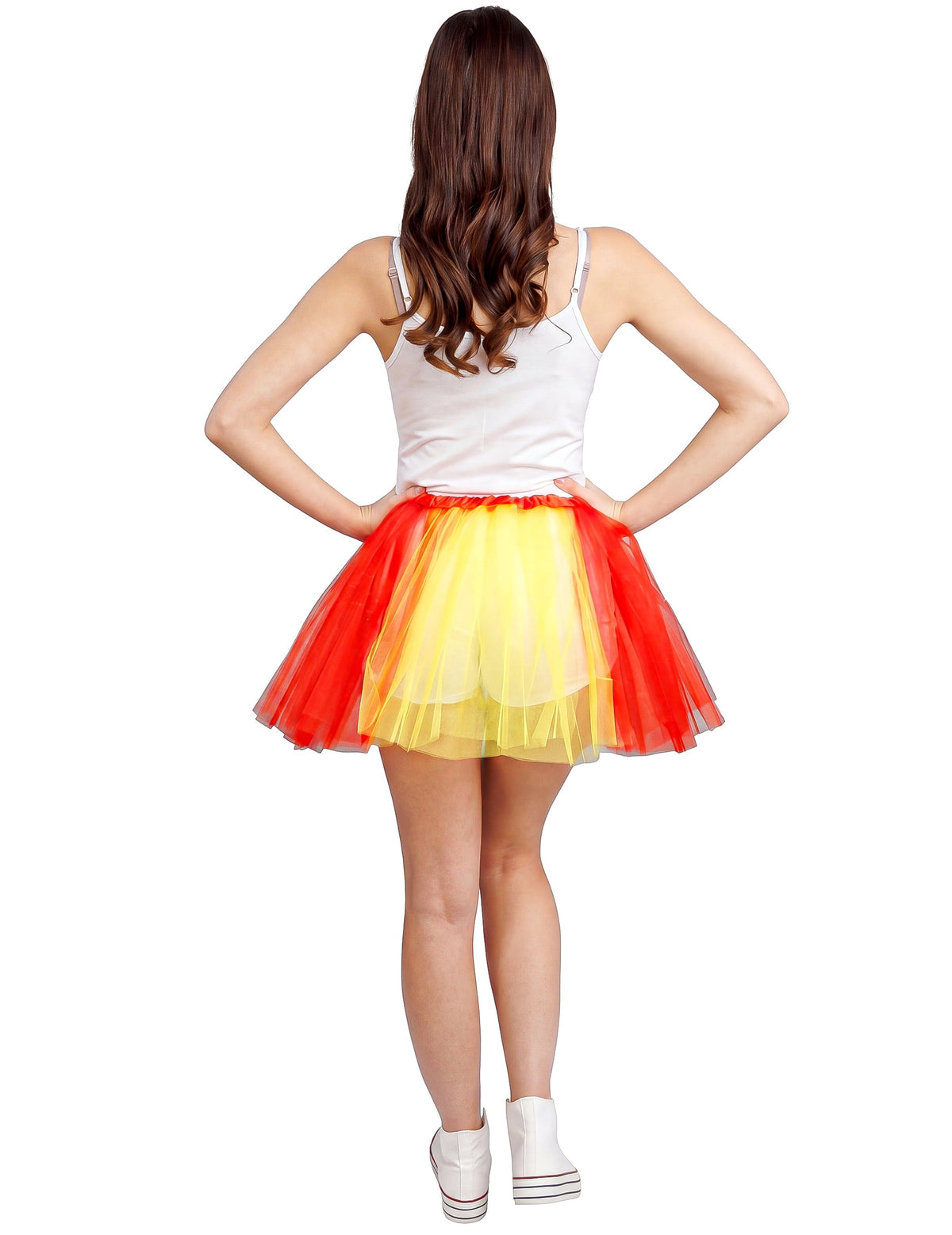 Tutu supporter rouge et jaune Espagne 39 cm