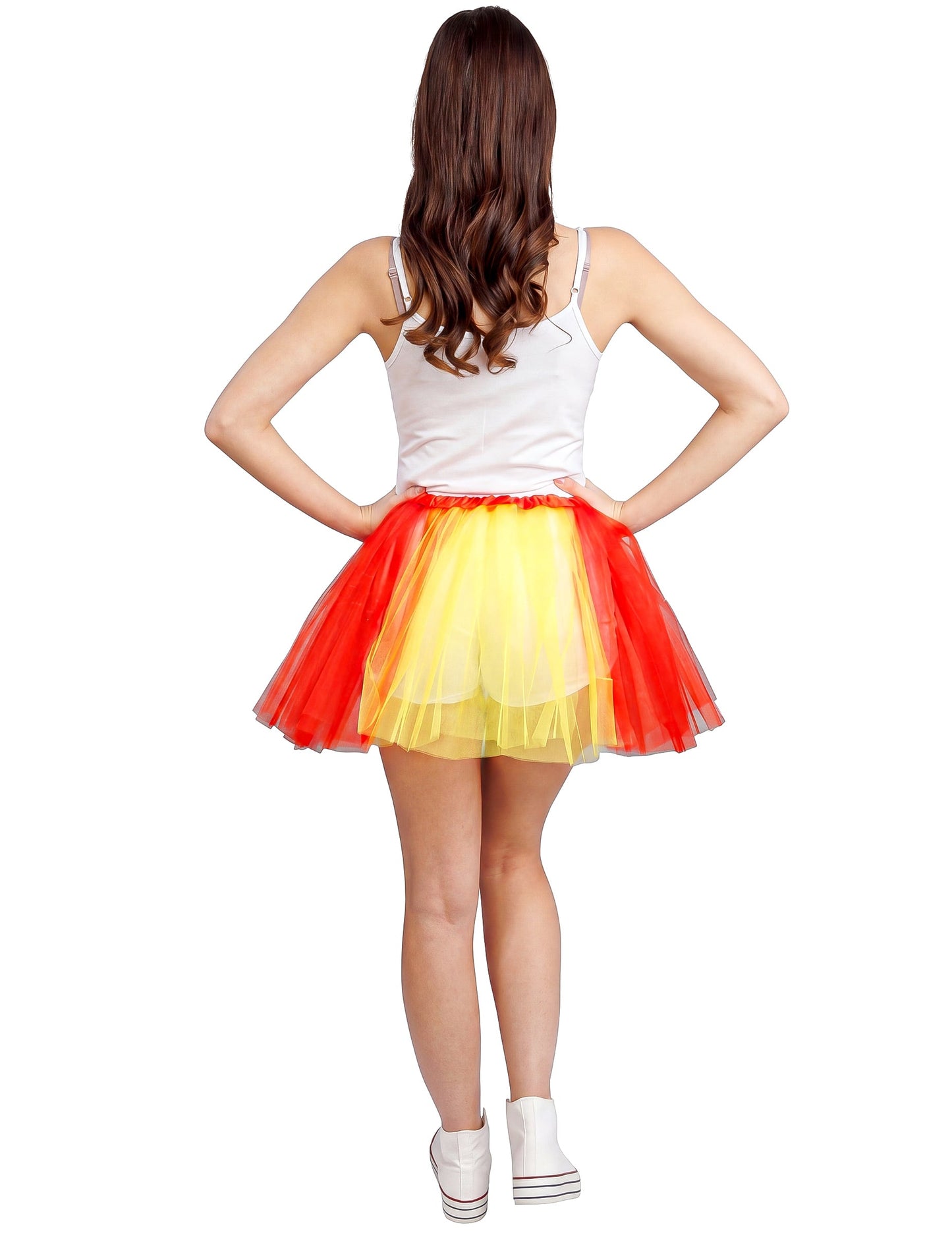 Tutu supporter rouge et jaune Espagne 39 cm