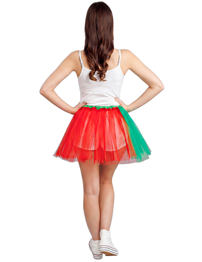 Tutu supporter rouge et vert Portugal 39 cm