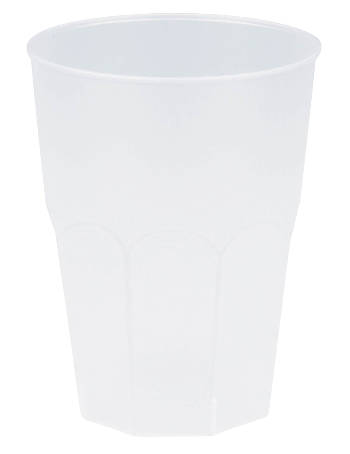 Gobelet plastique givré transparent 42 cl