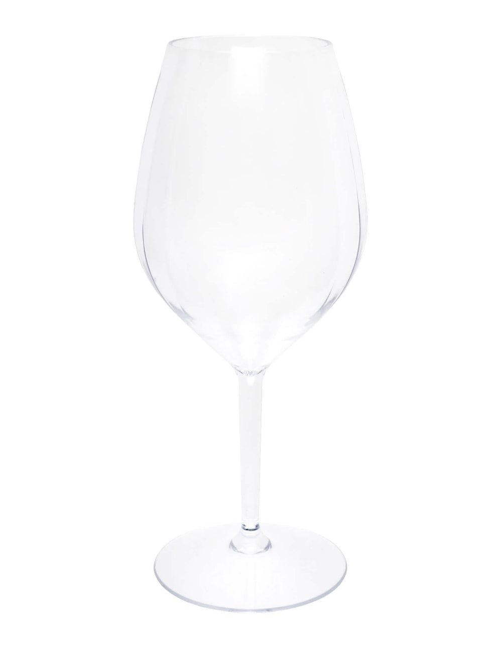 Verres à pied incassables pour réception transparents