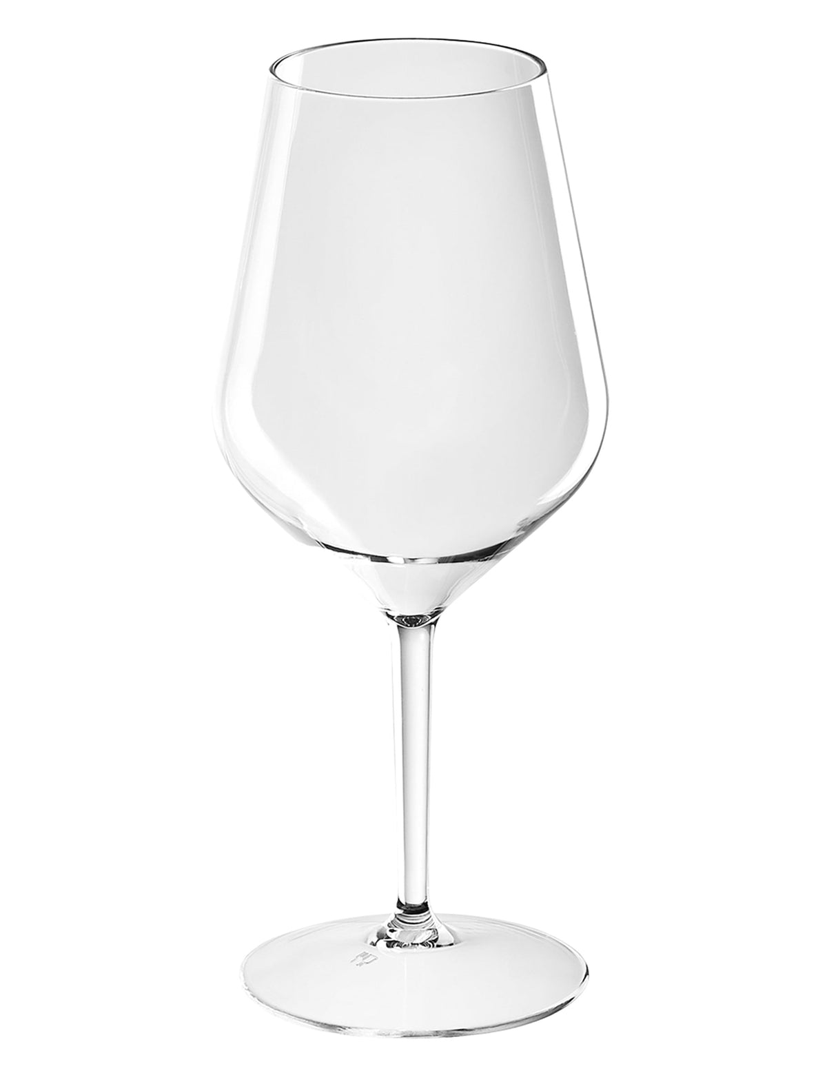 Wijnglas op voet plastic transparant 47 cl