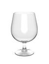 Bierglas ballonmodel transparant plastic 52 cl