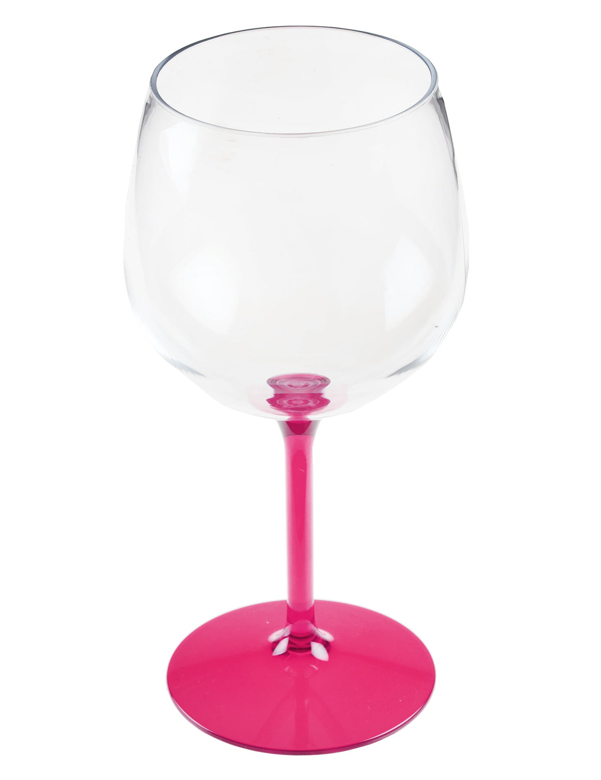 Fuchsia plastic cocktail balloon glas 58,2 cl