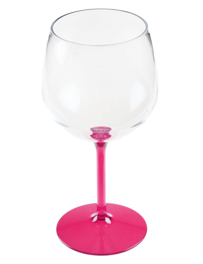 Fuchsia plastic cocktail balloon glas 58,2 cl