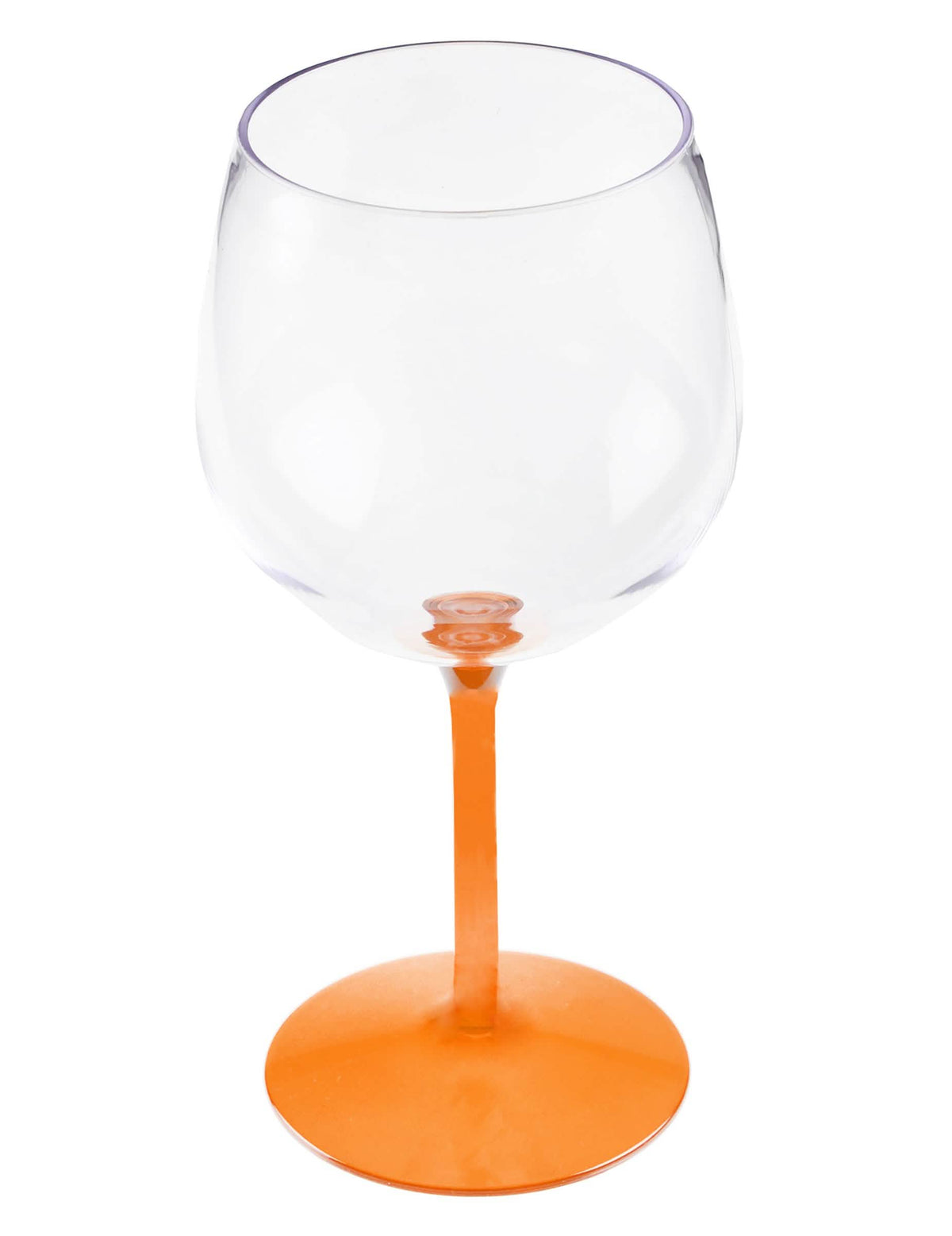 Verre ballon cocktail plastique orange 58,2 cl