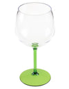 Groen plastic cocktail balloon glas 58,2 cl